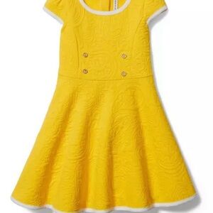 NWOT Janie and Jack Textured Paisley Dress, Size 5